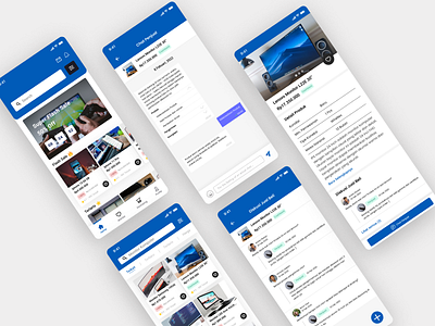 E-Commerce Mobile App app apps chat chat bot design discussion e commerce mobile app product ui ux