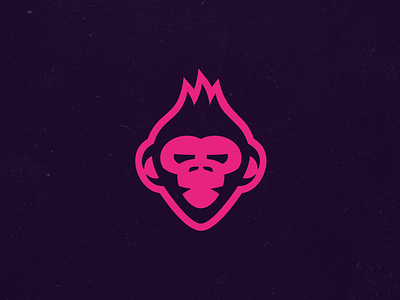 monkey logo animal branding chimp emblem face forsale logo monkey nagualdesign sale sport