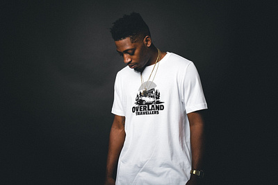 OVERLAND TRAVELLERS - travel logo branding camping company logo design landcruiser logo offroad outbond outdoor