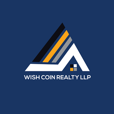 Logo Design FOR WISH COIN REALTY LLP design graphic design illustration logo vector