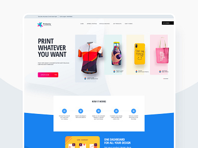 Printonly | Online Print Shop clean website design design design studio easy to use website design easy website design ecommerce website figma graphic design landing page minimalistic website design online printing printing shop template design ui ui design ux design website white website design