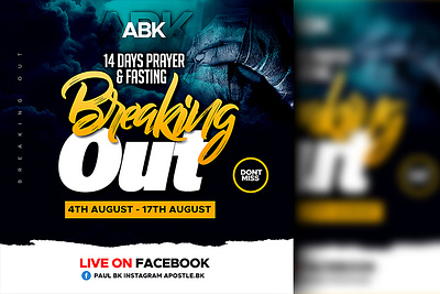 CHURCH SOCIAL MEDIA FLYER TEMPLATE branding design graphic design illustration photoshop