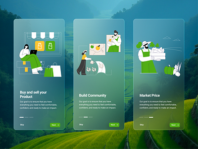 🌱 Join the Organic Farming Revolution! 🌍 app branding creativeprocess design dribbbledesign farming app graphic design organic app organic farming ui uiux