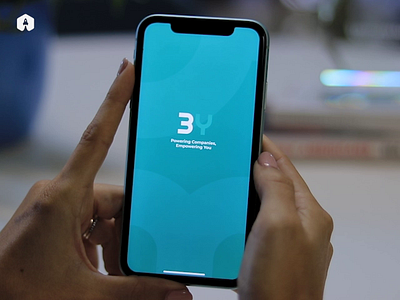 3Y | Mobile App app business button design green mobile onboarding prototype smartanimate ui ux