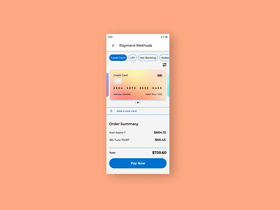 Daily UI 001 - Credit card checkout page ui