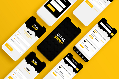 Mobile App UI app branding design ui