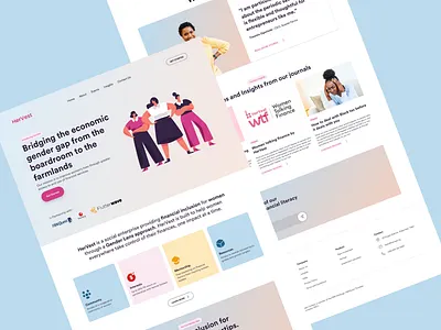 Hervest Landing page exploration design illustration minimal ui webdesign