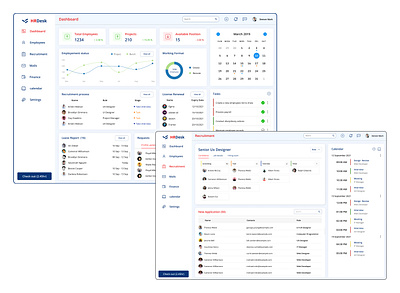 HR portal app design branding design design proccess design thinking hr logo portal ui uiux ux webportal