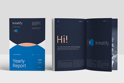 Annual Report agency annual annual report branding brochure catalogs clean company company profile corporate graphic design identity indesign infographic layout print print template profile report template