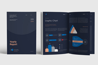 Annual Report agency annual annual report branding brochure catalogs company company profile corporate design graphic design identity indesign infographic layout print print template profile report template