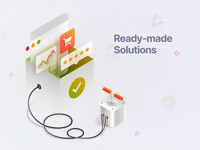 Ready-made solutions business design development it ready made solutions web solutions websites