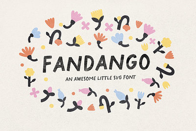 Fandango SVG and Regular Fonts all caps birthday casual childish childrens cute cutout font fun greeting card handwritten happy kids lettering playful recipe silly svg font typography valentines