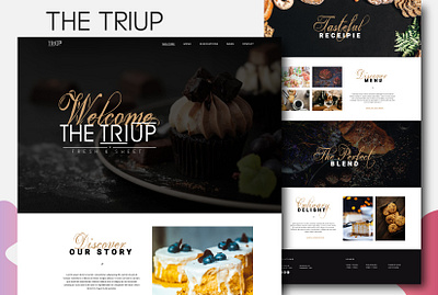 Bakery Shop Web Design branding design ecommerce graphic design ui ux website design wordpress