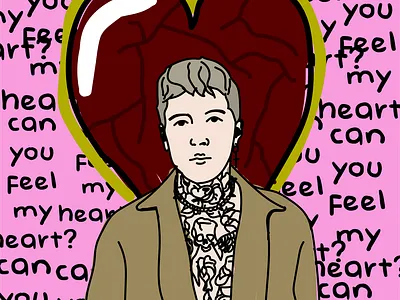 Can You Feel My Heart (Visual Cover) ft. Oliver Sykes bmth bringmethehorizon canyoufeelmyheart characterdesign illustration lineart oliversykes