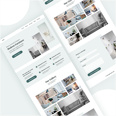 Furniture Shop website Design branding design design concept product design ui ui d ui design ux ux design wesite design