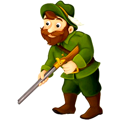 Hunter Funny Cartoon hunter png transparent png