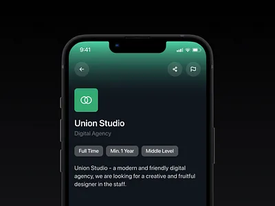 Job Search Mobile App hire hiring job job application job listing jobs mobile mobile app product design ui vacancies vacancy