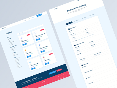 Job Board for Product Managers App Design app design job job board post job product product management ui