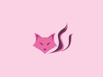 Vogue Vixen Logo adobe illustrator art design illustration logo logo design pink vixen vogue