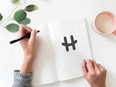 Happy Camper Logo - Minimalist Logo branding design graphic design happy camper illustration logo minimalist