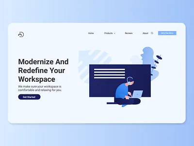 Website landing Page design ui ux website