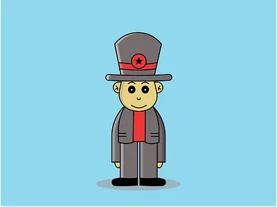 The little soldier 👨‍✈️👮 design graphic design illustration vector