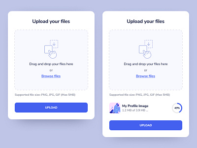 Upload UI component design download figma form freebie miniuikits pixeleton progress ui design ui kit upload user interface ux