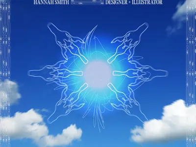 Logging into the digital world 2000s cryptic cyber design digital illustration online tech technology y2k