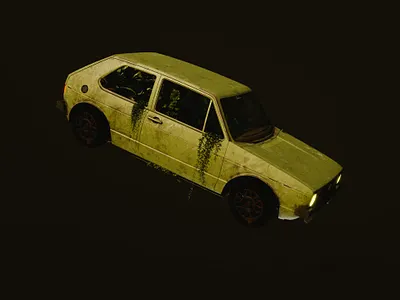 Artifact 3d adobe barnfinds blender c4d cinema4d coronarender golf mk1 mk1golf octane rendering substance3d substance3dpainter substancepainter vw