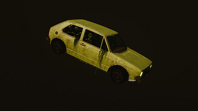 Artifact 3d adobe barnfinds blender c4d cinema4d coronarender golf mk1 mk1golf octane rendering substance3d substance3dpainter substancepainter vw