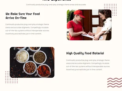 Modern Restaurant Website UI Design design graphic design illustration logo ui ux website