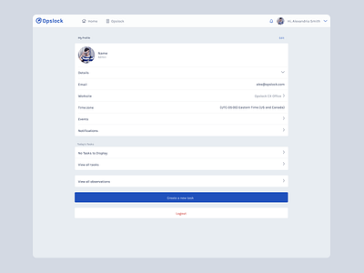 User profile design | User settings design figma ui ux