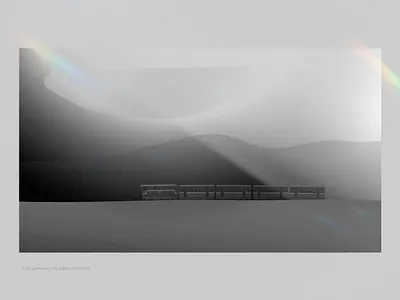 Long way home dreams illustration inception journey landscape train