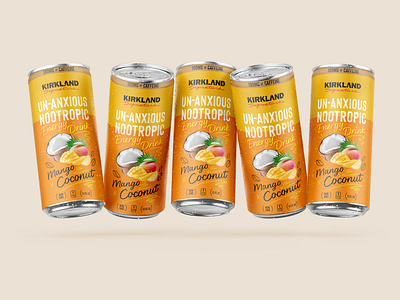 Energy Drink branding can design design kirkland kirkland signature packaging packaging design