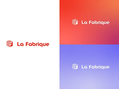 Logo La Fabrique graphicdesign identity logo vector