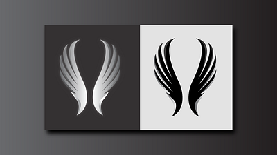 Wings banner branding creative logo design graphic design illustration illustrator logo logo design logo designs logos ui vector wings