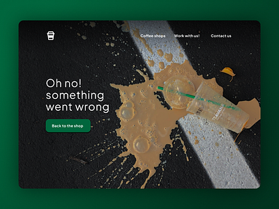 UI Marathon - #4 Challenge 404 error app challenge daily design error maraton ui mockup service design club ui