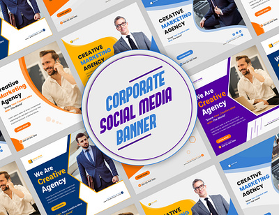 Corporate Business Social Media Post Banner Template ads ads design banner banner ads banner ads html banner design brand identity business banner business card design business template corporate design design graphic design illustration illustrator expert logo marketing social media design social media template template