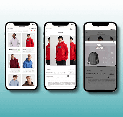 Ralph Green - Find your Correct Fit experiencedesign figma interfacedesign photoshop product productdesign ui