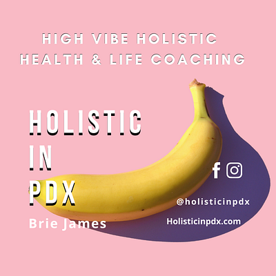 Holistic In PDX branding graphic design