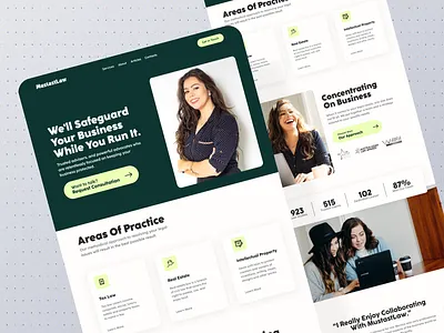 MustastLaw | Law Website Design branding design graphic design illustration landing design landing page landing page design law design logo ui
