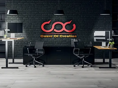 Cause of Creation #Company_based_logo branding design illustration logo vector