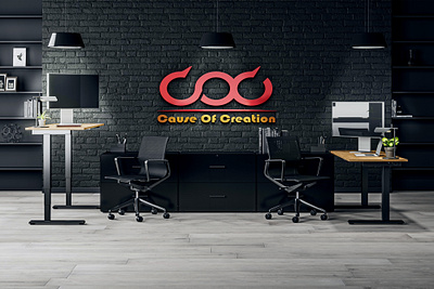 Cause of Creation #Company_based_logo branding design illustration logo vector