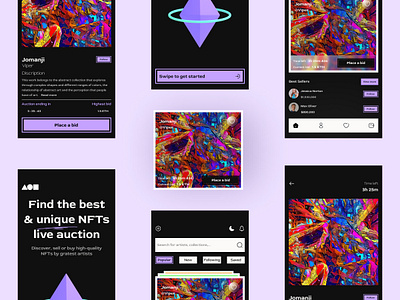NFT Marketplace - Concept design nft product design ui ux