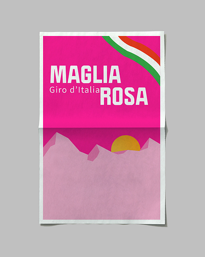 Giro d’italia poster design graphic design illustration poster vector