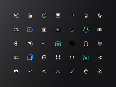 Bootsy Duotone bootstrape design duotone icon icon set icons two tone ui ui8 vector