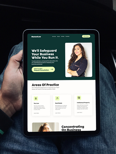 MustastLaw | Law Website Design branding design graphic design illustration landing design landing page landing page design law design logo ui
