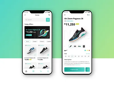 E-Commerce Shop (Single Item) app ui banner branding creatives dailyui design discount e commerce shop ecomm filter graphic design illustration khambra khambra creatives nike rating search shoes shop vector
