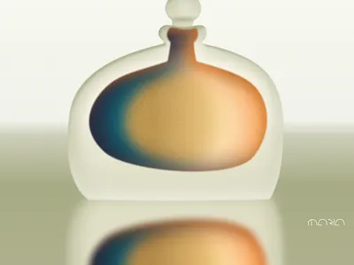 Golden potion 🍾 degign draw figma graphic design ilustration ui