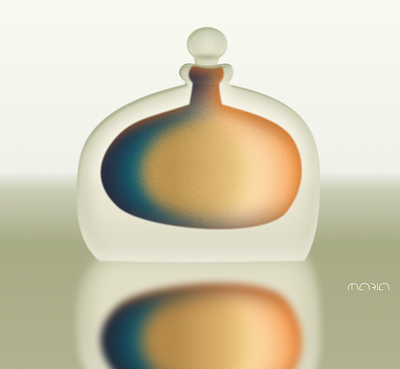 Golden potion 🍾 degign draw figma graphic design ilustration ui